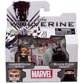 The Wolverine Minimates Series 52 Undercover Viper and Black Clan Ninja