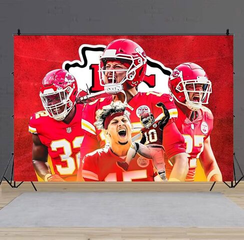 Background Football Birthday Decorations, Football Happy Birthday Banner Backdrop for Birthday Party Supplies (5x3ft) in Saudi Arabia
