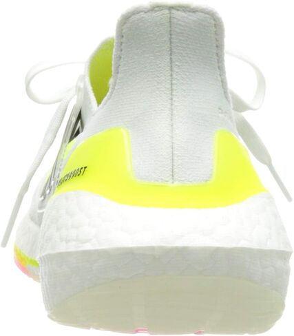 adidas Women's Ultraboost 21 W Running Shoe, FTWR White Core Black Solar Yellow, 5.5 in Saudi Arabia