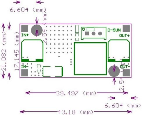 5 PCS LM2596 DC to DC Buck Converter 3.0-40V to 1.5-35V Power Supply Step Down Module (5X) in Saudi Arabia