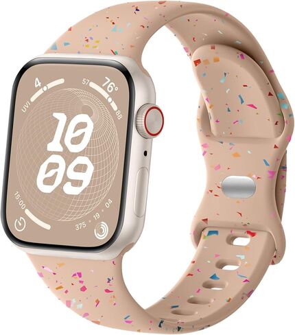 حزام Wepro الرياضي متوافق مع سوار ساعة Apple 40 مم 41 مم 38 مم 44 مم 45 مم 42 مم 49 مم للنساء والرجال، حزام سيليكون ناعم صديق للبشرة مقاوم للماء لسلسلة iWatch Bands 9 8 7 6 5 4 3 2 1 Ultra 2 SE in Saudi Arabia