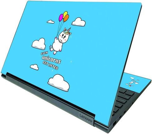 MightySkins Skin Compatible with Lenovo Yoga C940 15" (2020) - Through Christ | Protective, Durable, and Unique Vinyl Decal wrap Cover | Easy to Apply, Remove, and Change Styles | Made in The USA in Saudi Arabia