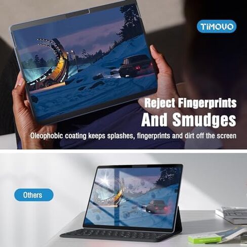 عبوة واحدة من واقي شاشة الخصوصية TiMOVO لجهاز Microsoft Surface Pro 11 2024/Microsoft Surface Pro 9/Surface Pro 10/Surface Pro 8/Surface Pro X 13 بوصة، زجاج مقسى مضاد للتجسس، صلابة 9H، خالية من الفقاعات in Kuwait