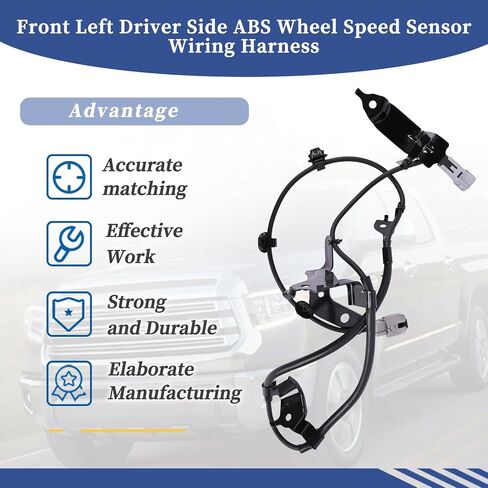 Getfarway ABS Wheel Speed Sensor Wiring Harness 89516-0C050 Compatible with Toyota Tundra 2007-2021 Rear ABS Skid Control Sensor Wire Replace 89542-0C020 89543-0C020 895430C020 895420C020 in Saudi Arabia