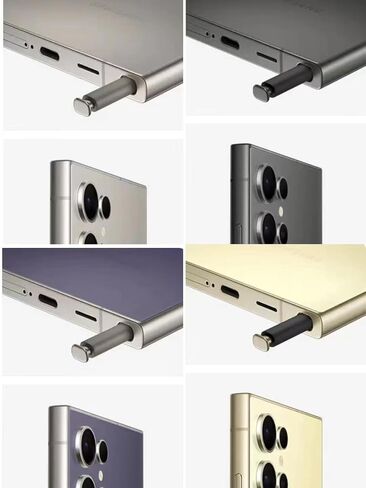 S24 Ultra Stylus Pen (WithBluetooth) Replacement for Samsung Galaxy S24 Ultra 5G All Versions Touch Pen +Tips/Nibs. (Titanium Gray/S24 Ultra) in Saudi Arabia