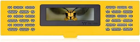 طقم لوحة LCD من سلسلة Thermaltake Tower 200 Bumblebee، شاشة LCD مقاس 3.9 بوصة، مدعومة ببرنامج Tt RGB Plus 2.0، AC-067-OO4NAN-A1، ضمان لمدة 3 سنوات in Saudi Arabia