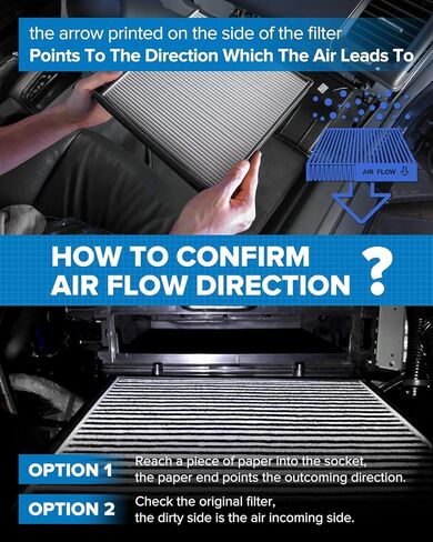 فلتر هواء المقصورة PHILTOP ACF271 (CF12155)، بديل لـ XC90 (2016-2023)، S90، V90 Cross Country (2017-2023)، V90 (2017-2021)، XC60 (2018-2023)، S60، V60 (2019-2023) )، V60 كروس كانتري (2020-2023) in Kuwait