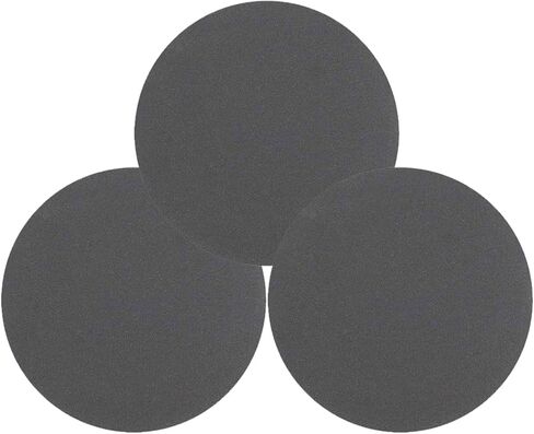 15pcs 3 inch Silicone Carbide Sanding Disc, 1000/1200/1500 Grit Hook and Loop Sanding Disc, Electrostatic Sand Planting Sandpaper for Wet and Dry Use in Kuwait