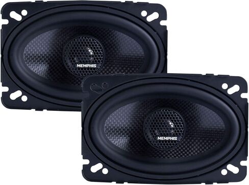 Memphis Audio 15-MCX46 4x6 Coaxial Speakers with in-line Crossover - Pair in Saudi Arabia