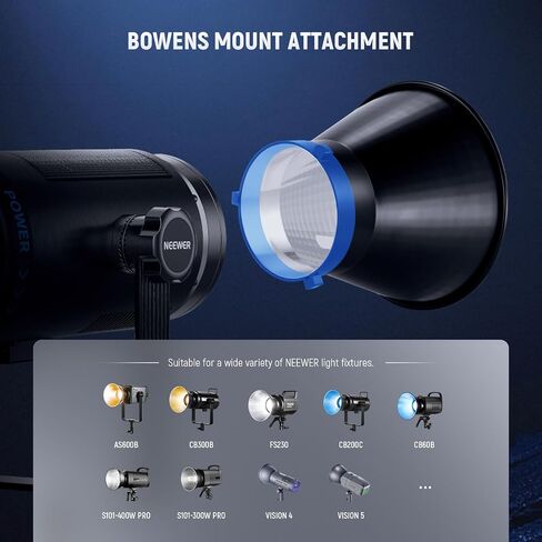 NEEWER RF1 7''/18cm Fish Scale Pattern Standard Reflector Diffuser with Bowens Mount for NEEWER CB300B, CB100C, FS230, Vision 4, Vision 5, S101-400W Pro, Q4 Studio Flash & LED Video Light in Saudi Arabia