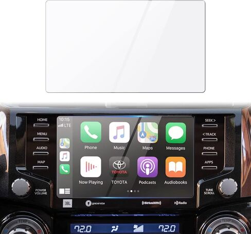Autorder 2PCS Screen Protector for 2024 2025 Toyota Tacoma Accessories 8-Inch Tempered Glass 9H Navigation Touchscreen Protective Film in Saudi Arabia