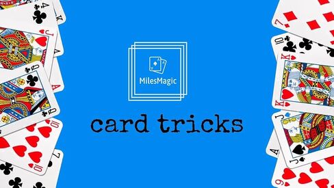 بطاقة تغيير اللون من MilesMagic Magician's وسيلة للتحايل على خدعة سحرية لراكب الدراجة الهوائية (بطاقة واحدة فقط) (الأحمر إلى الأزرق) in Saudi Arabia