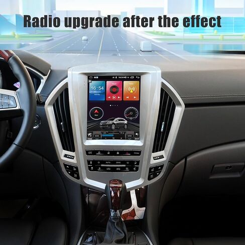 Android 13 Radio for Cadillac SRX 2009-2012 Android Radio 9.7-Inch Tesla Style IPS Touch Screen Stereo with Bluetooth 5.0 Carplay/Android Auto GPS Navigation for Car Multimedia Player + Backup Camera in Saudi Arabia