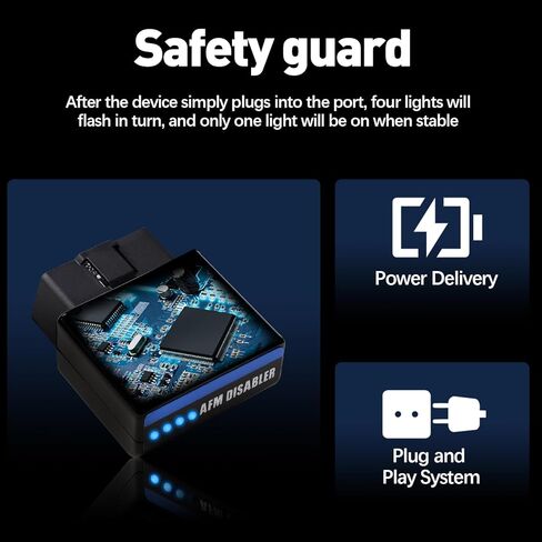 AFM DFM Disabler Active Fuel Management Disabler Compatible with V6 & V8 Motors AFM Disabler 5.3 Silverado Tahoe Suburban GMC Yukon XL Sierra Cadillac for RA003 (Blue) in Kuwait