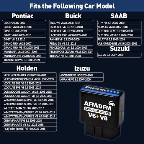 AFM DFM Disabler Active Fuel Management Disabler Compatible with V6 & V8 Motors AFM Disabler 5.3 Silverado Tahoe Suburban GMC Yukon XL Sierra Cadillac for RA003 (Blue) in Kuwait