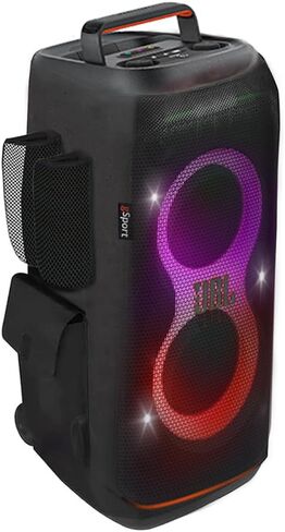 حزمة سماعات JBL PARTYBOX Club 120 المحمولة للحفلات مع حافظة gSport Cargo (أسود) (متجددة) in Saudi Arabia