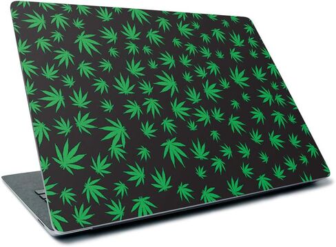 MightySkins Skin for Microsoft Surface Laptop 3 13.5" (2019) - Rasta Lion | Protective, Durable, and Unique Vinyl Decal Wrap Cover | Easy to Apply, Remove, and Change Styles | Made in The USA in Saudi Arabia