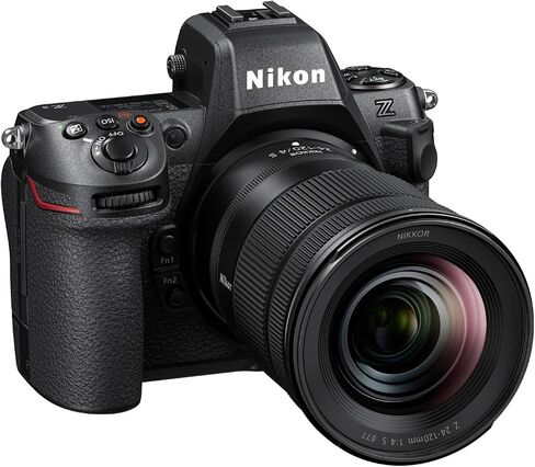 Nikon Z8 Professional Full Frame Mirrorless 8K Video & Stills Hybrid FX Camera Body with 24-120mm F4 S Zoom Lens Kit 1698 Bundle with Deco Gear Photography Bag + Microphone + Monopod & Accessories in Saudi Arabia