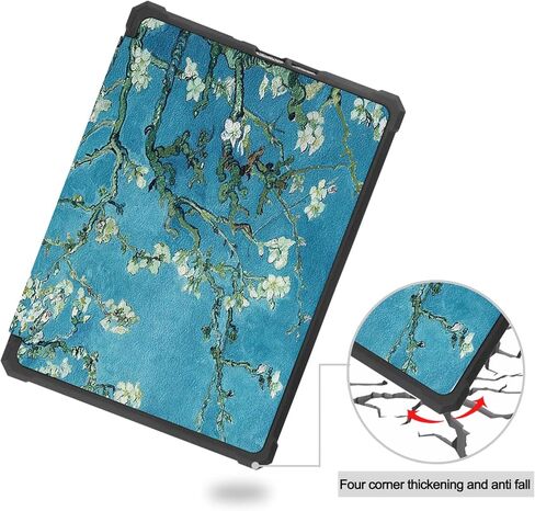 لهاتف Amazon Kindle Paperwhite الجيل الحادي عشر (إصدار 2021) غطاء ذكي، حافظة رفيعة للغاية وخفيفة الوزن مع حافظة جلدية للنوم/الاستيقاظ التلقائي لجهاز Paperwhite الجديد الجيل الحادي عشر مقاس 6.8 بوصات (أسود صلب) in Kuwait