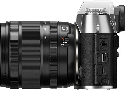 هيكل الكاميرا الرقمية Fujifilm X-T50 بدون مرآة - فضي + حزمة XF 16-50 مم F2.8-4.8 R LM WR 16828595 مع حقيبة تصوير ديكو جير + ميكروفون + مونوبود + مجموعة برامج وملحقات in Saudi Arabia