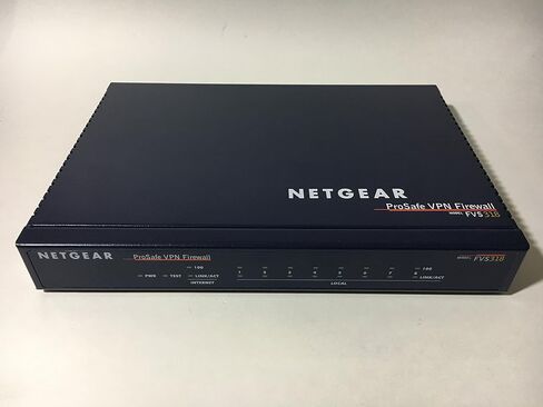 NETGEAR FVS318 ProSafe VPN جدار حماية 8 مع محول 8 منافذ 10/100 in Saudi Arabia
