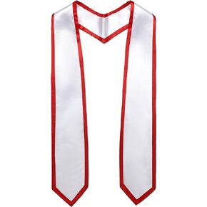 Unisex Adult Graduation Honor Stole Classic End With Trim 72" Long