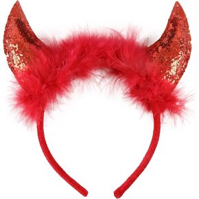 Bonnie Z. Leonardo Party Devil Horns Headband Devil Ears Headband