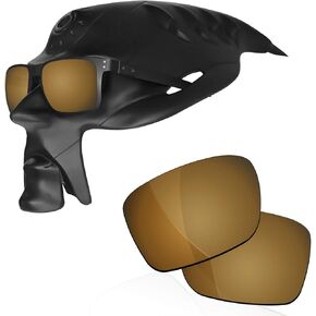 RockShell Polarized Lenses Replacement for Oakley Holbrook Metal OO4123 Sunglasses