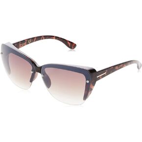 نظارة شمسية نسائية من TAHARI TH784 مستطيلة الشكل مع حماية 100% من الأشعة فوق البنفسجية، 64 ملم in Kuwait