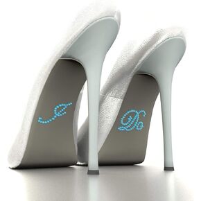 Something Blue"I Do" Rhinestone Stickers for Bridal Shoes - Designed for Wedding Bride Shoes