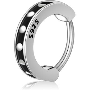 16G/20G Nose Ring Sterling Silver Nose Hoop Ring Septum Piercing Ring Daith Conch Piercing Jewelry Gifts for Women Girls