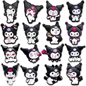Cartoon Shoe Decoration Charms for Croc Clog Sandals, Cute Anime Shoe Accessories Charms for Kids Girls Party Gifts