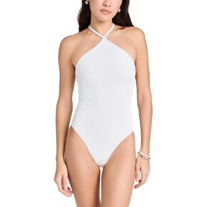 Madewell Women's Rib Scorpion Fish Cross Front One Piece