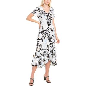 Karl Lagerfeld Paris Women's Ruffle Maxi Dress