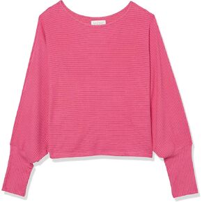 Velvet by Graham & Spencer Women's Pepper Boatneck Lux Rib Sweater in Kuwait