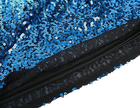 فستان نسائي من PrettyGuide مزين بالترتر اللامع ورقبة على شكل حرف V وأكمام قصيرة وحفلات النادي الصغيرة وفساتين ديسكو in Kuwait