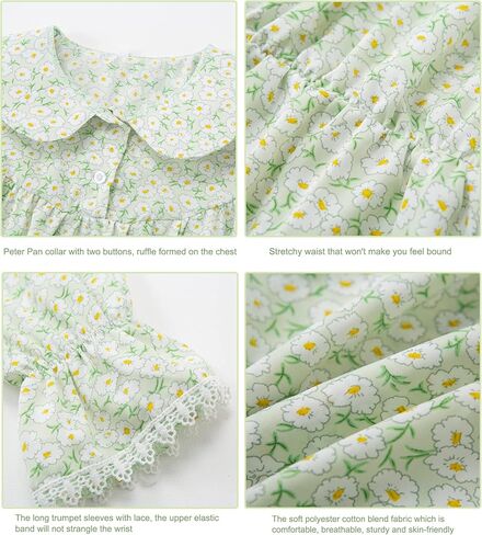 FORTMAC Pioneer Costumes for Women-Pioneer Prairie Dress Women Old Fashion Pioneer Trek Laura Ingalls Dress in Kuwait