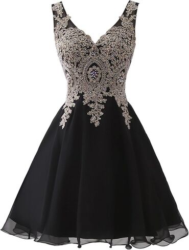 Sarahbridal Women's Short Tulle Beading Homecoming Dresses Prom Party Gowns in Saudi Arabia