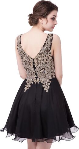 Sarahbridal Women's Short Tulle Beading Homecoming Dresses Prom Party Gowns in Saudi Arabia