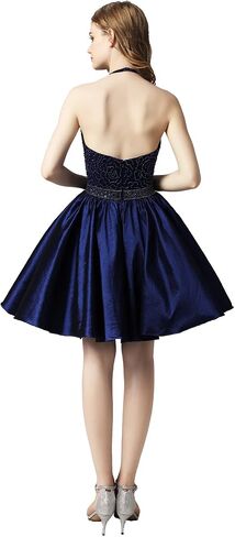 Sarahbridal Women's Short Tulle Beading Homecoming Dresses Prom Party Gowns in Saudi Arabia