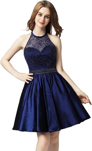 Sarahbridal Women's Short Tulle Beading Homecoming Dresses Prom Party Gowns in Saudi Arabia