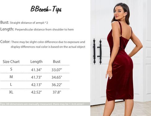 فساتين BBcoch ملفوفة متوسطة الطول للنساء بدون أكمام مكشكشة بدون ظهر فستان صيفي كاجوال لحفلات الكوكتيل in Kuwait