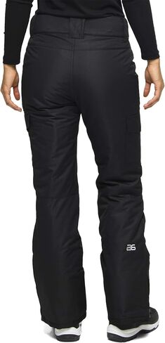 Arctix Women's Snow Sports Insulated Cargo Pants, Black, 4X Tall in Saudi Arabia
