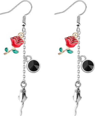 FAADBUK Little Mouse Earring Little Mouse Fandom Gift Dark Romance Merch Bookish Gift in Saudi Arabia