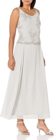 J Kara Women's Petite Beaded Jacket Dress in Saudi Arabia