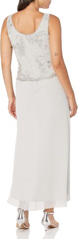 J Kara Women's Petite Beaded Jacket Dress in Saudi Arabia