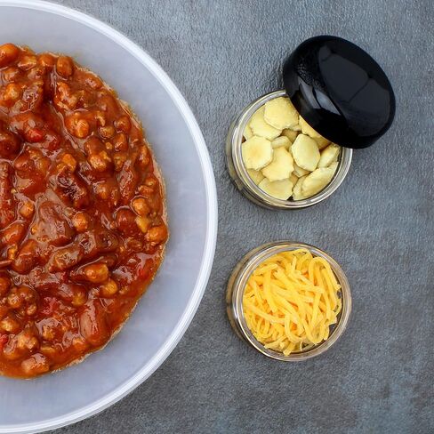 برطمانات بلاستيكية شفافة 15 جرامًا؛ حاويات بلاستيكية شفافة مع أغطية مقببة مثالية لمستحضرات التجميل والطعام. in Kuwait