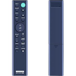 RMT-AH101U Replacement Soundbar Remote Control for Sony Sound Bar， Compatible with HT-CT380 HT-CT381 HT-CT780 SA-CT380 SA-WCT380 SA-WCT780 SA-CT780 SA-CT381 SA-WCT381