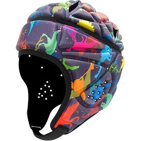 GOHASPW Rugby Helmet Youth Kids Flag Football Headgear Soft Shell Adult Head Protector
