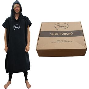 Ho Stevie! Surf Poncho - Warm and Soft - Easily Change in/Out of Wetsuit Without Towel Falling Down